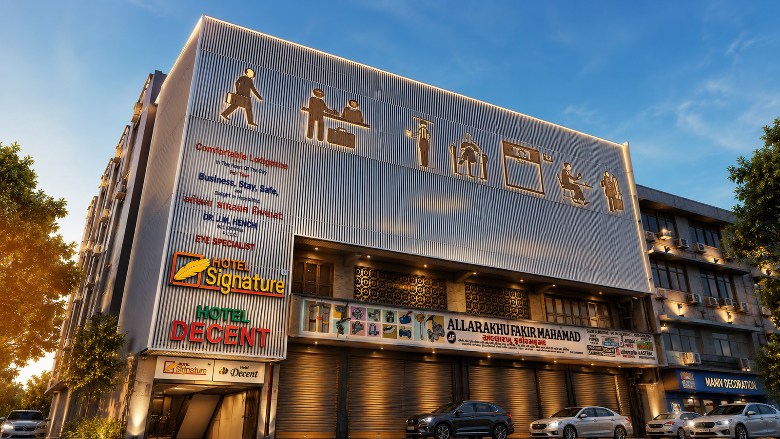 Hotel Signature Building Facade